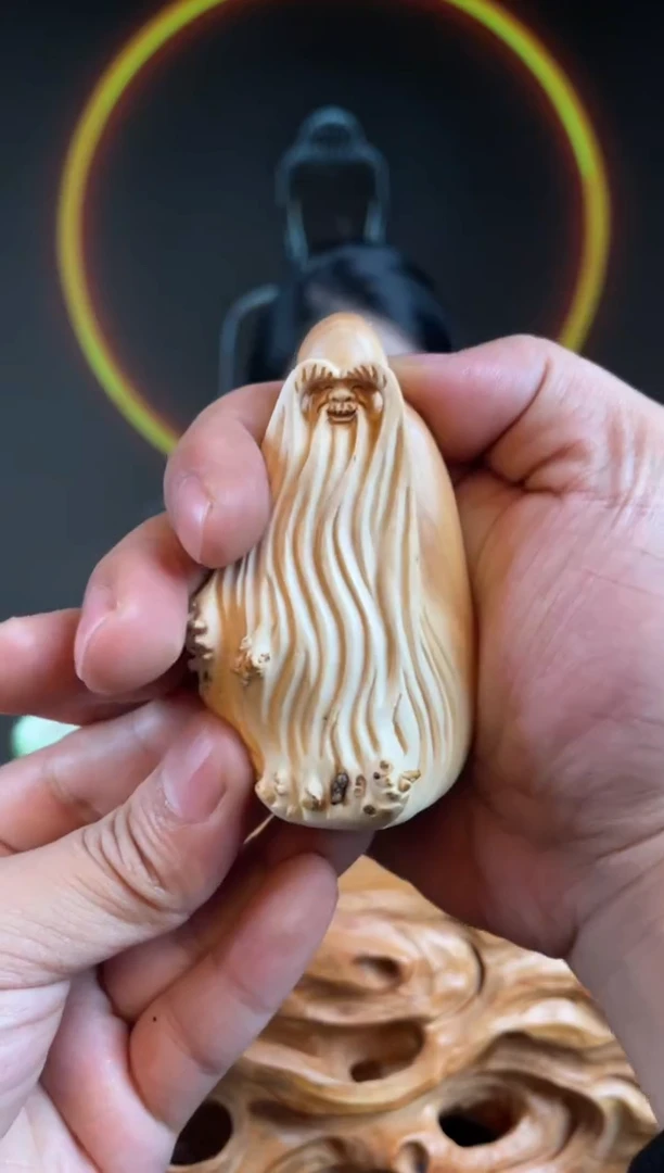 柏木（崖柏）手工摆件,先抢先得! 编号:344