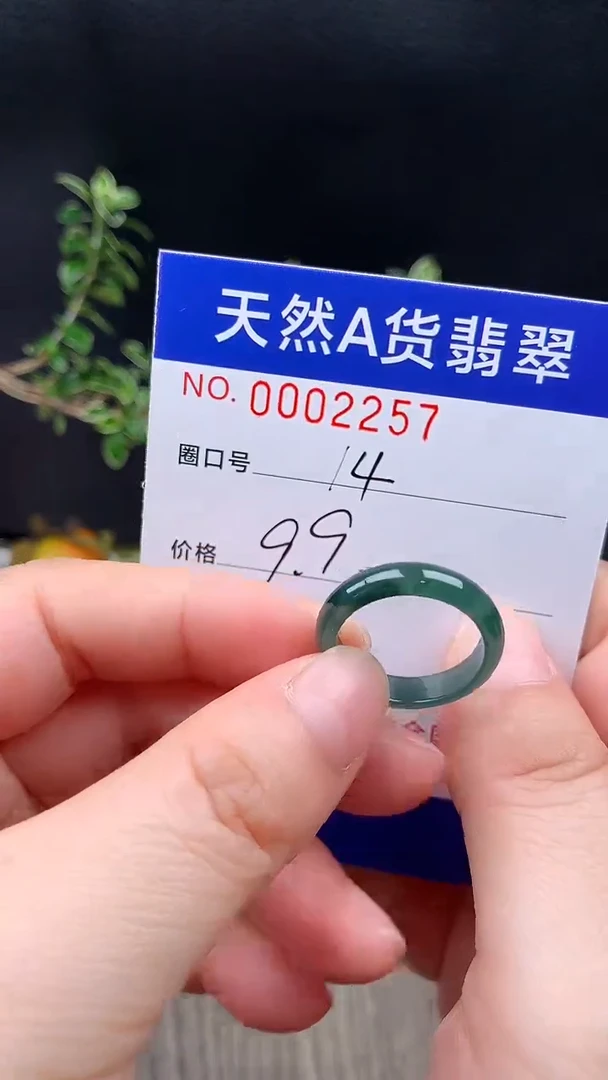 未镶嵌戒指翡翠14#