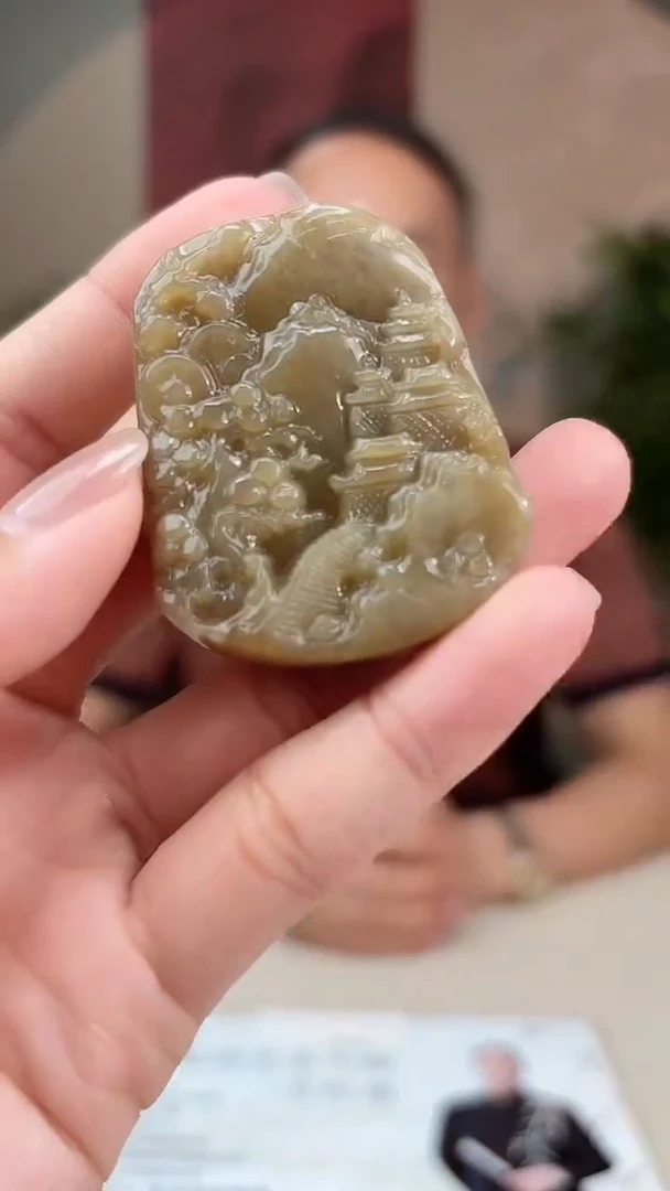 和田玉未镶嵌挂件多样性发货拍一发一