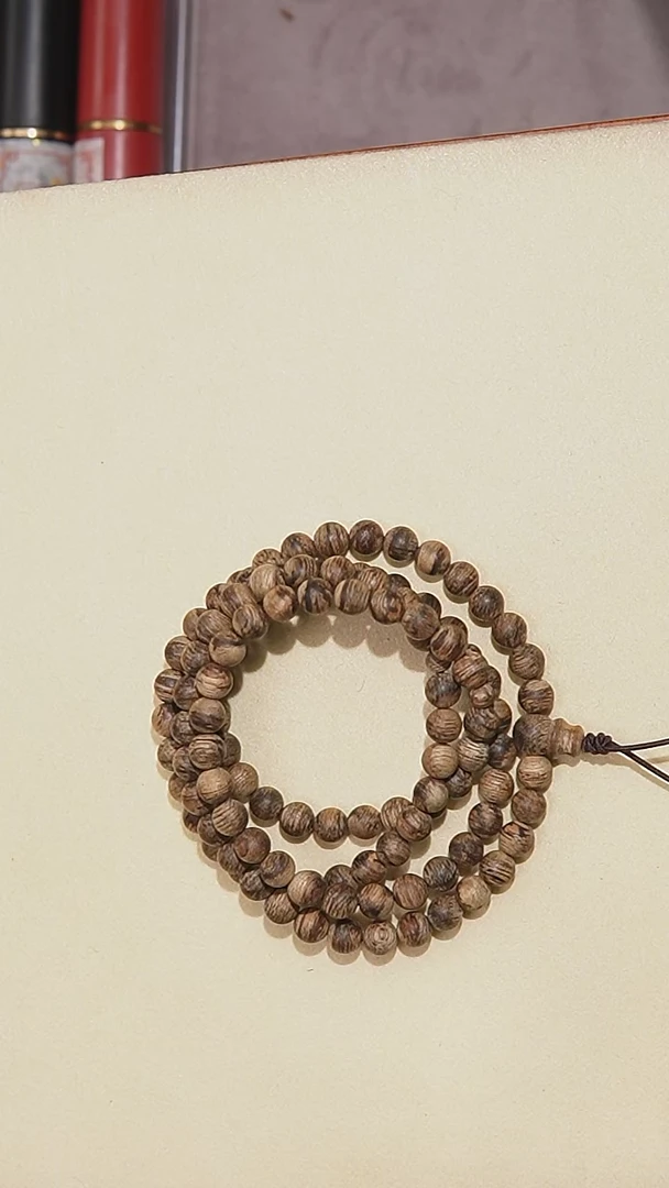 【闪购商品】沉香手串达拉干沉香0.6多圈108颗手串