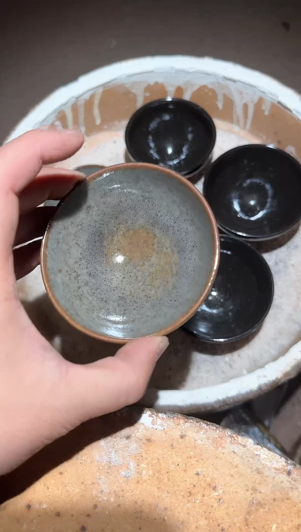 【闪购商品】茶盏建窑建盏柴烧107