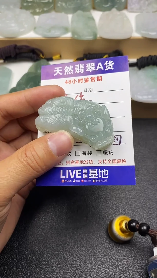 颈饰未镶嵌翡翠