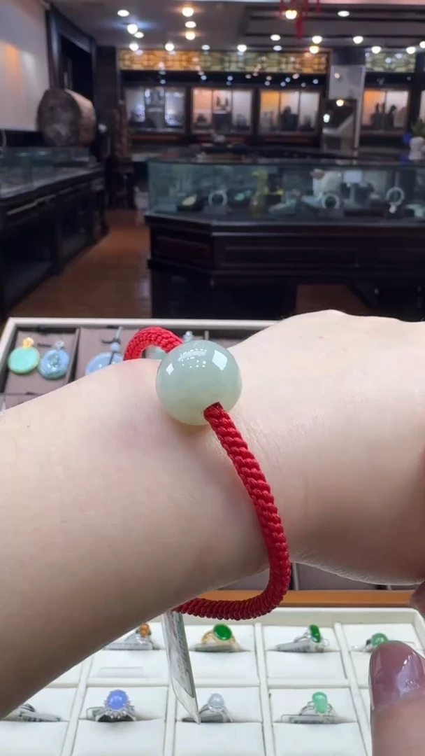 【闪购商品】翡翠手绳未镶嵌路路通手绳