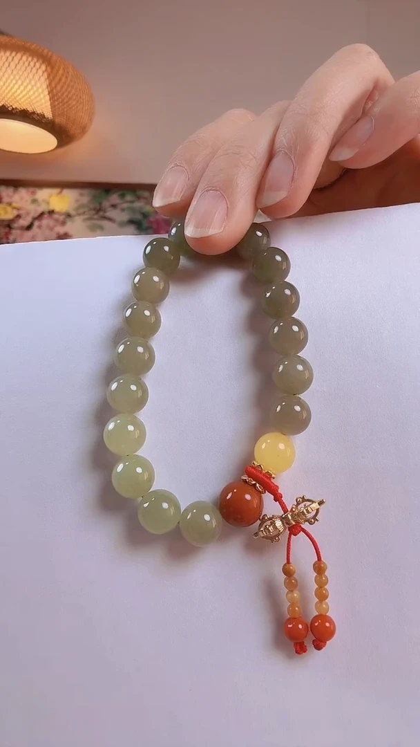 未镶嵌手链和田玉手串