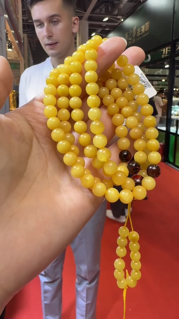 未镶嵌颈饰琥珀杭州珠宝展假一罚十