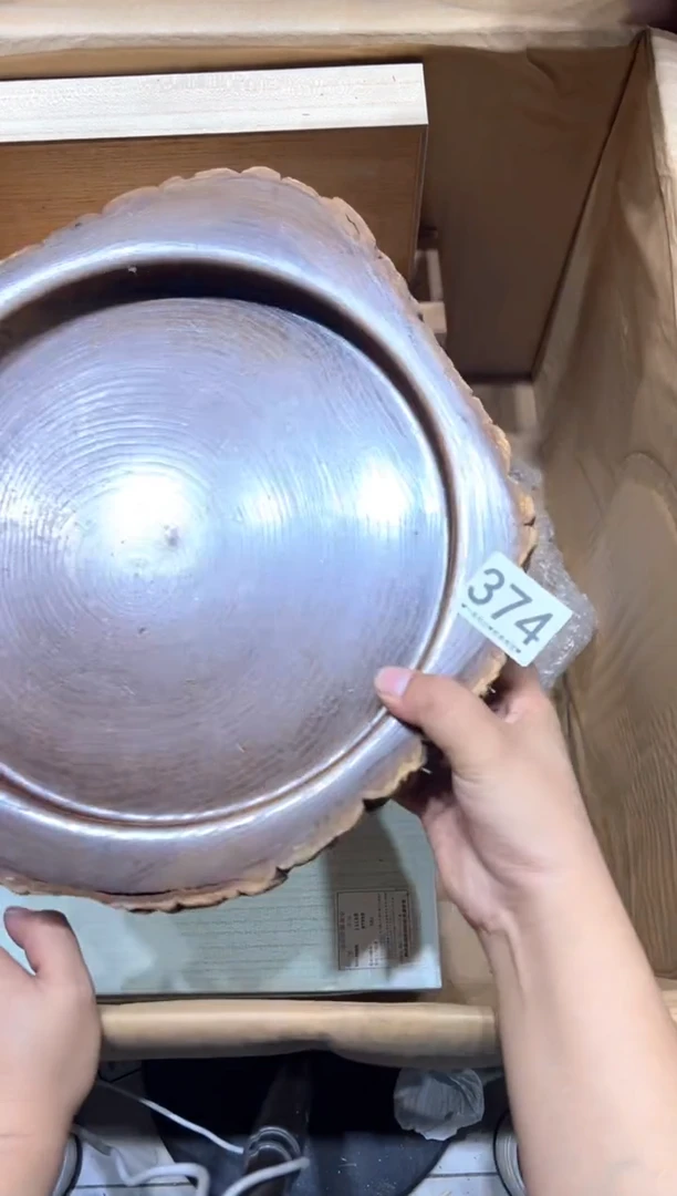 瓷片月*葉374............