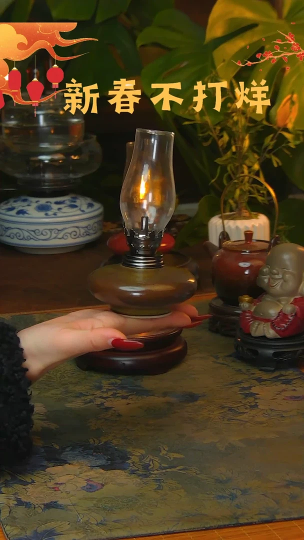 【闪购商品】景德镇陶瓷灯摆件