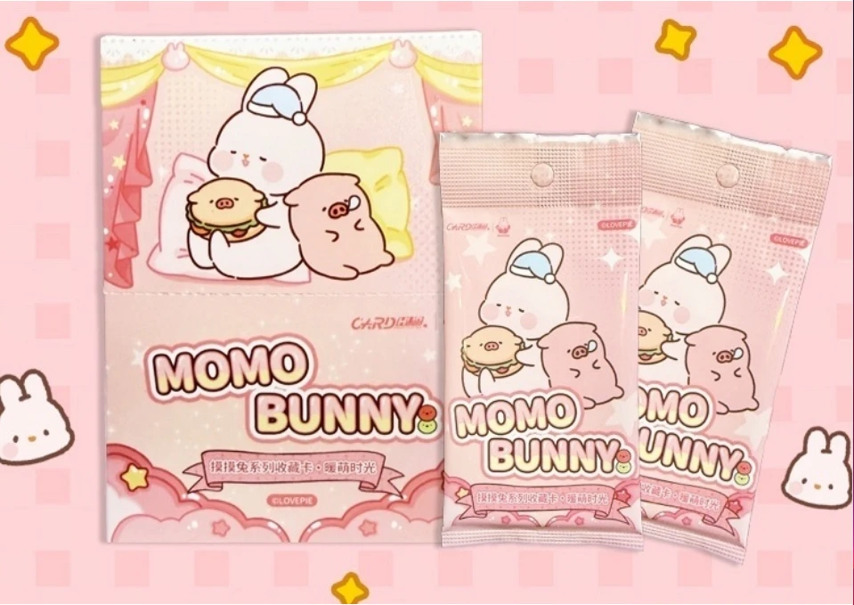 正版授权IP“摸摸兔”第一弹收藏卡牌-暖萌时光 收藏卡（代拆）