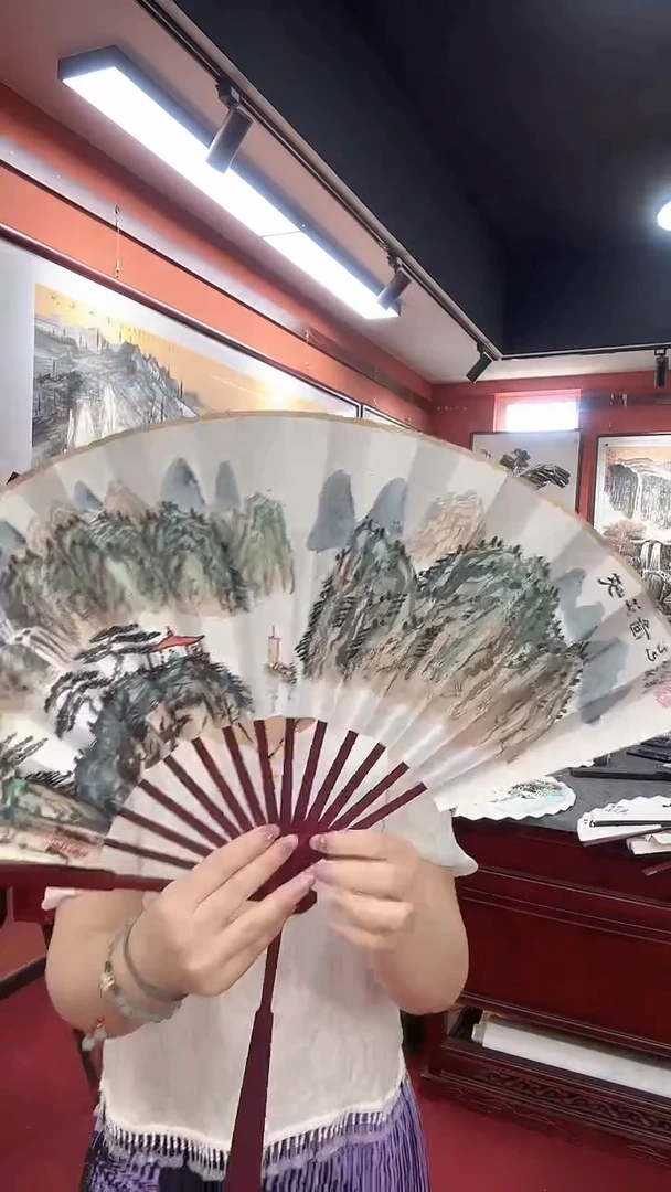 国画王鸿雁/国画/扇面