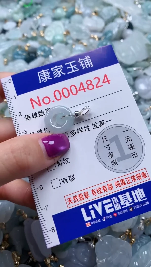 颈饰未镶嵌翡翠4824