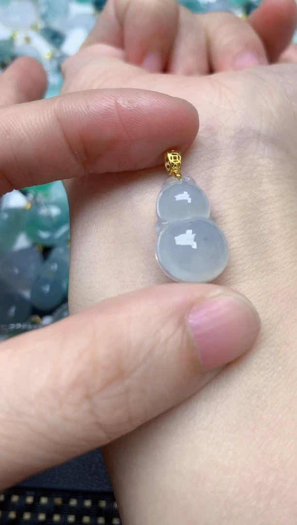 颈饰未镶嵌翡翠天然缅甸A货翡翠