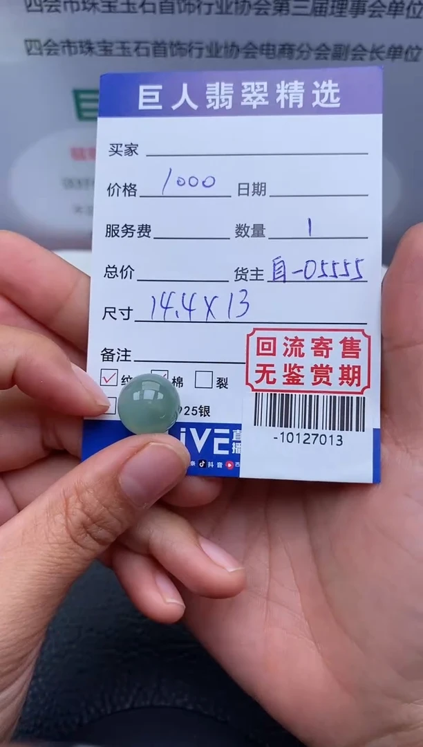 【闪购商品】翡翠颈饰未镶嵌多人-10127013