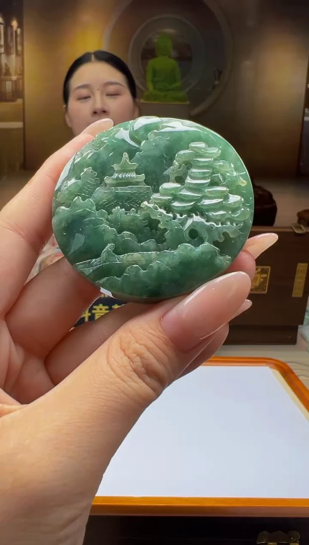 定制翡翠未镶嵌QA2025-5-27-16