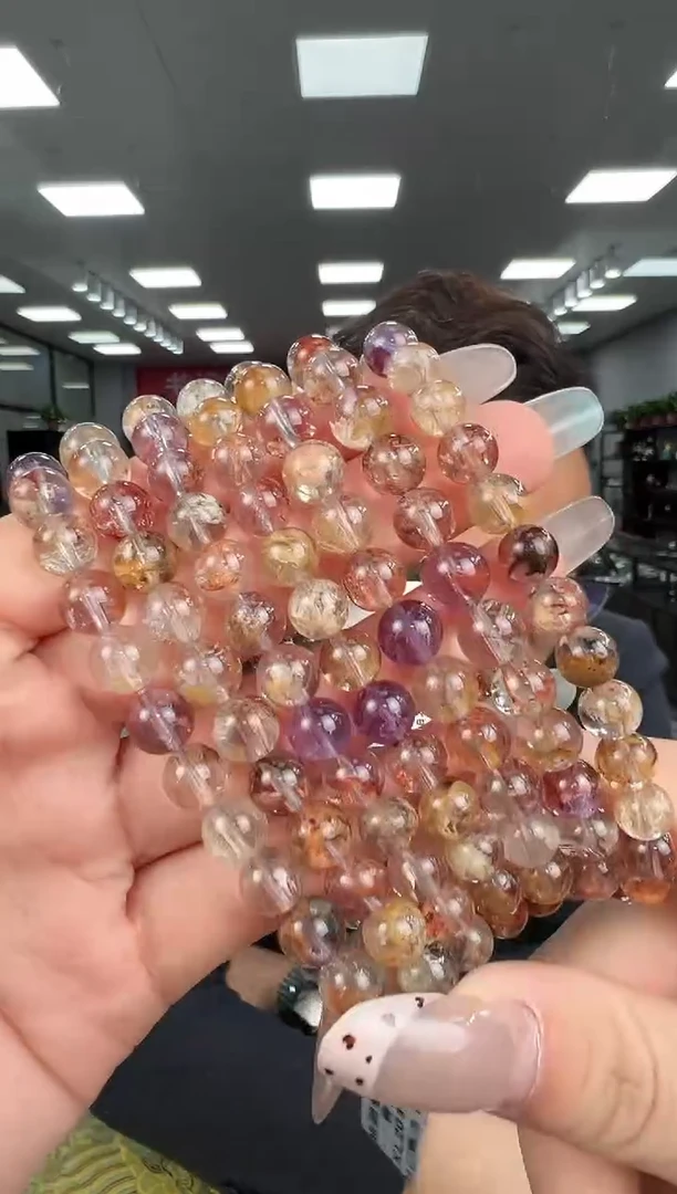 【闪购商品】水晶手链未镶嵌B92 XL2083约7mm多样性发一件