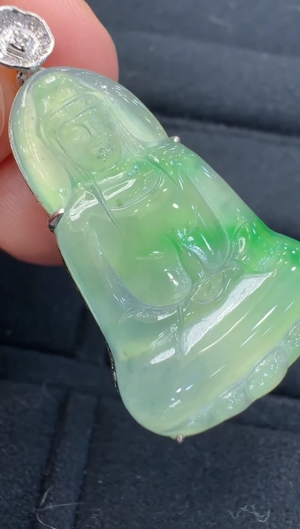 【闪购商品】翡翠吊坠(不含链)18K金镶嵌多样性团购发一件