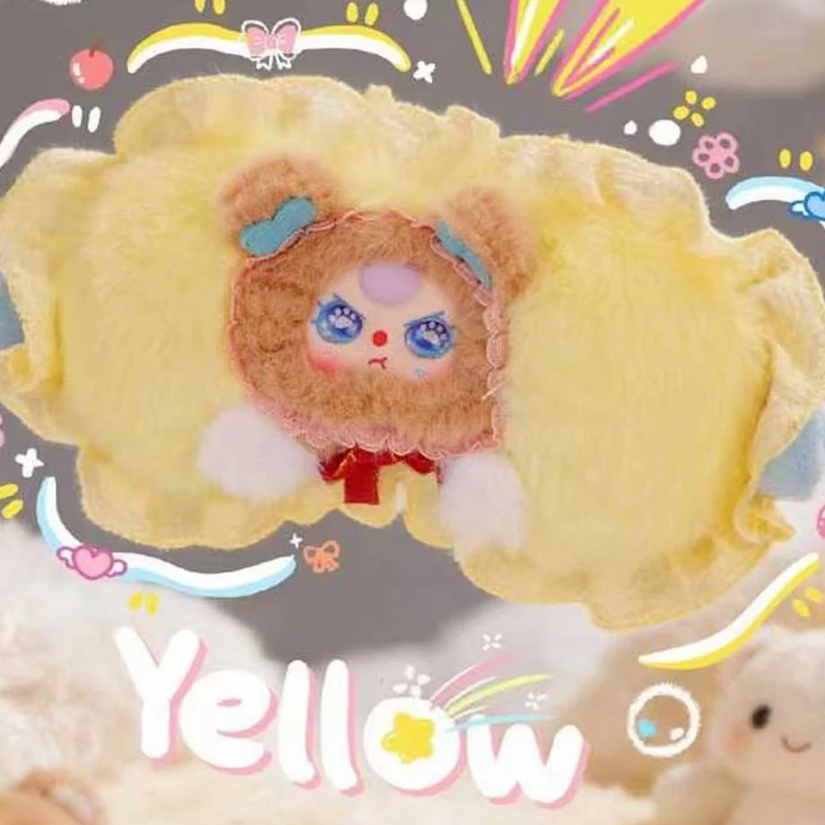 【拆盒】娃三岁伴你入睡眼罩毛绒系列盲盒-正品潮玩盲盒