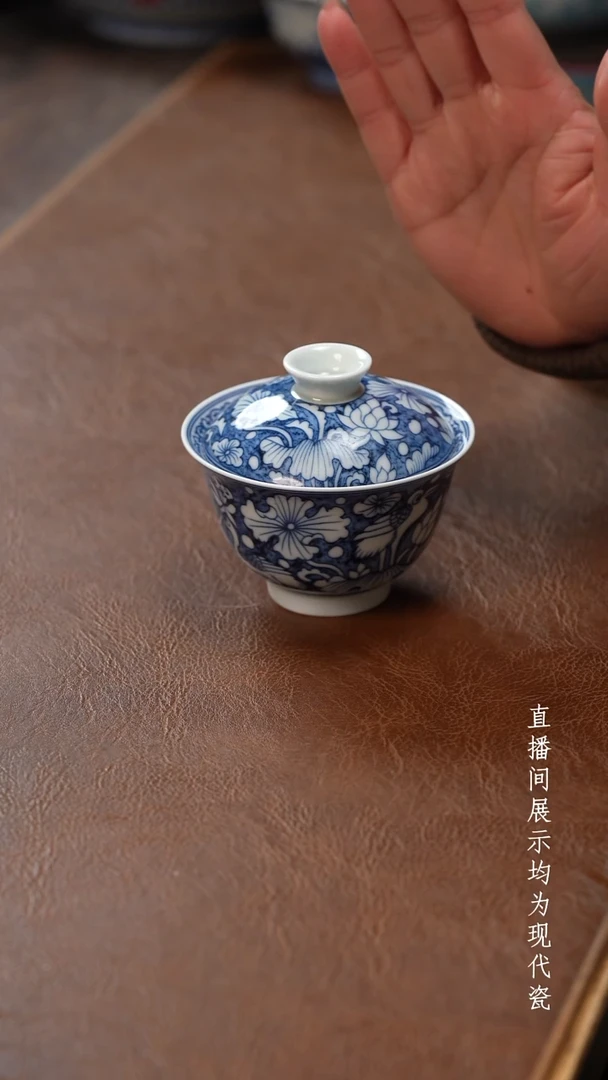 茶器茶器一鹭盖碗
