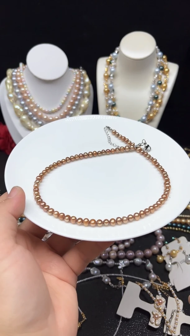 【闪购商品】淡水珍珠颈饰未镶嵌多人