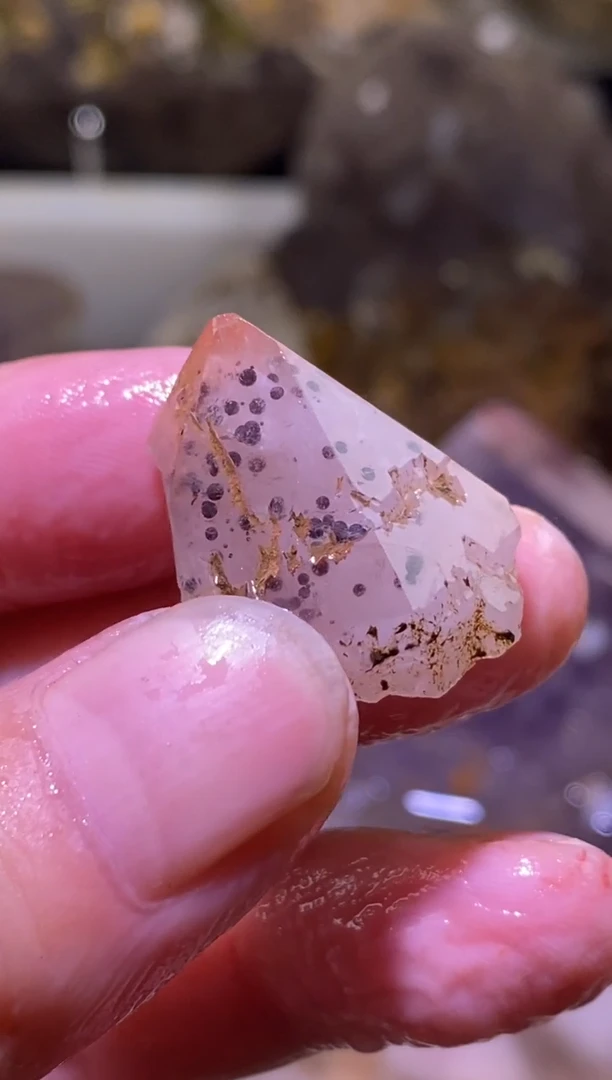 未镶嵌珠宝半成品水晶51号四川美姑超七花园水晶