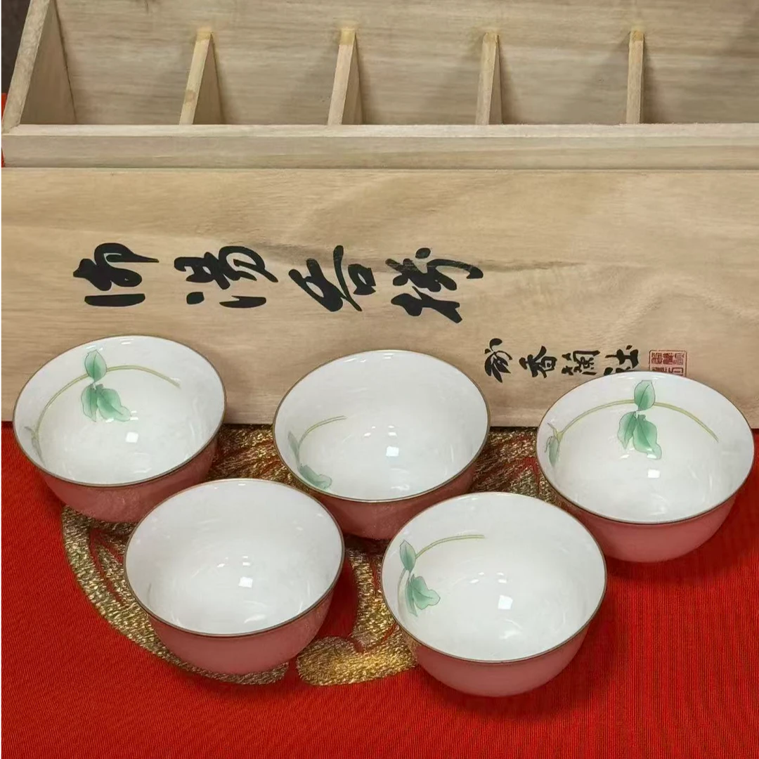 香兰舍简约陶瓷香兰茶碗精美品