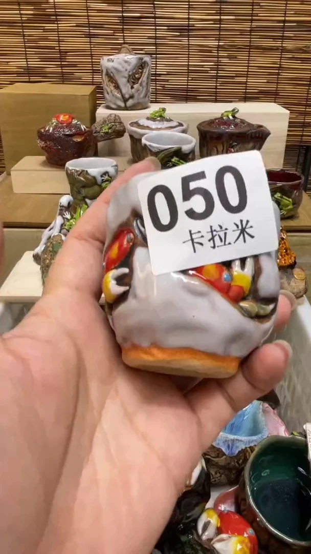 八**兵050精美粗陶手工柴烧