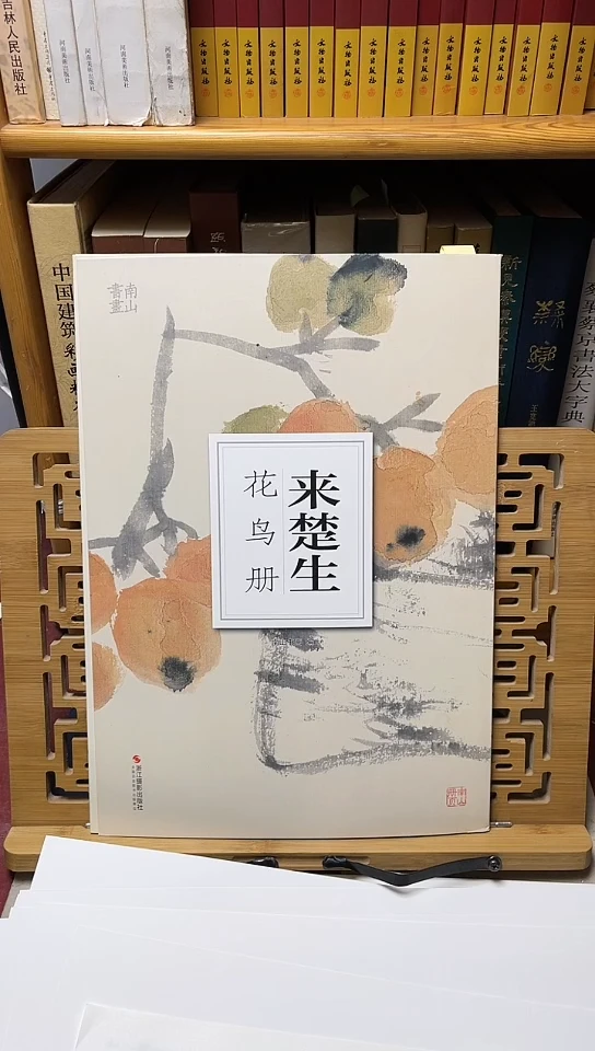 来楚生花鸟册-南山