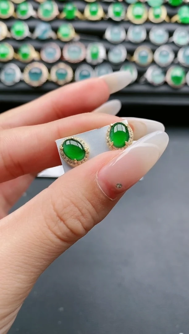 【闪购商品】翡翠戒指银S925镶嵌1111111