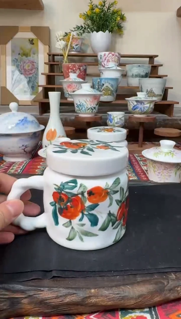 摆件瓷景德镇高温陶瓷清仓浮力