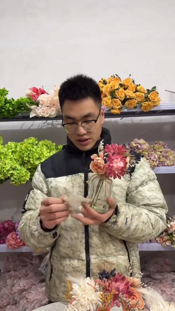 妍韵高端仿真花123