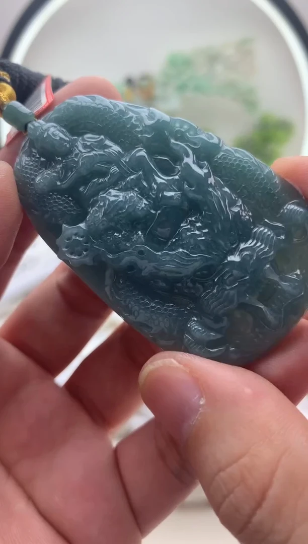 颈饰未镶嵌翡翠文殊