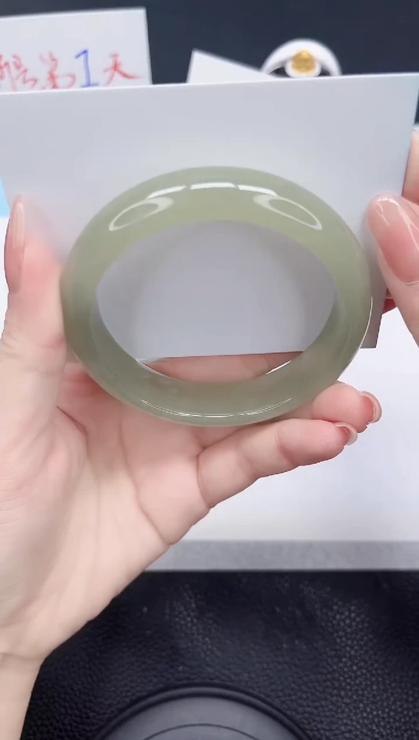 未镶嵌手镯石英质玉2-58.6