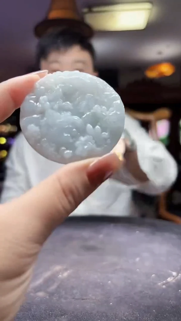 颈饰未镶嵌翡翠08/1202/C/山水