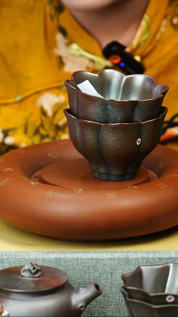 杯黄倩建水紫陶微瑕5