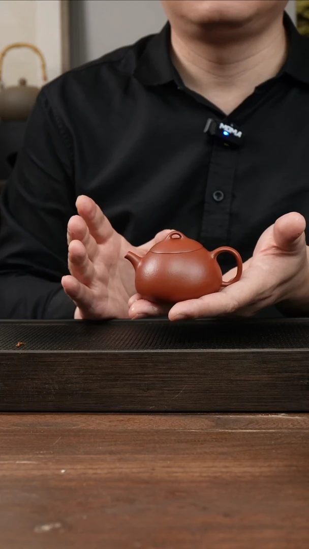 茶杯紫砂讷**牛朱泥冬心秦权       100CC