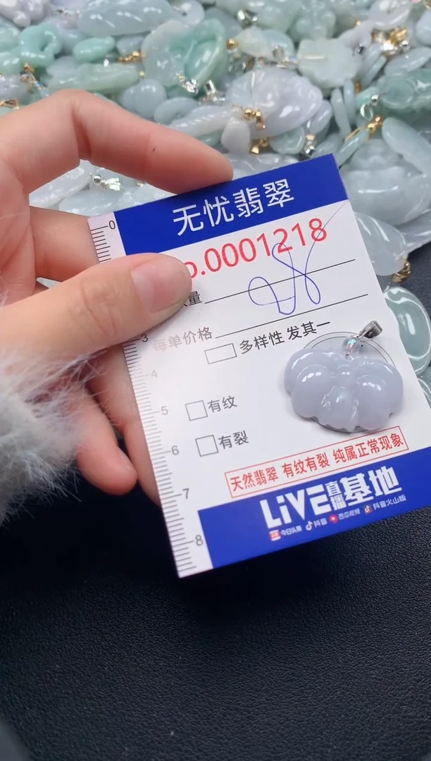 吊坠(不含链)未镶嵌翡翠1218