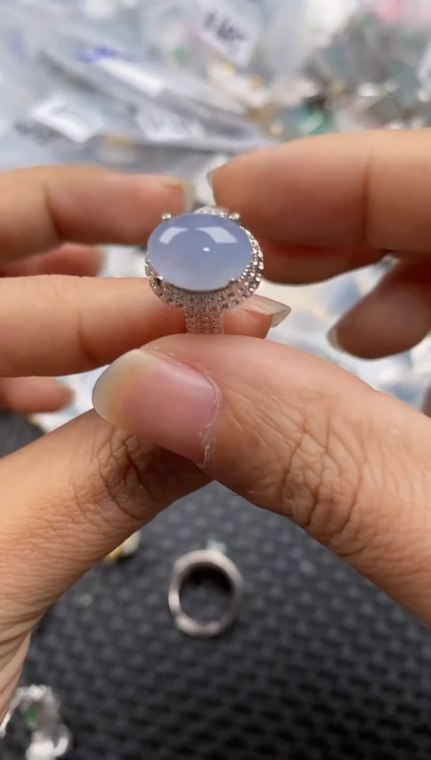 未镶嵌戒指翡翠13-2