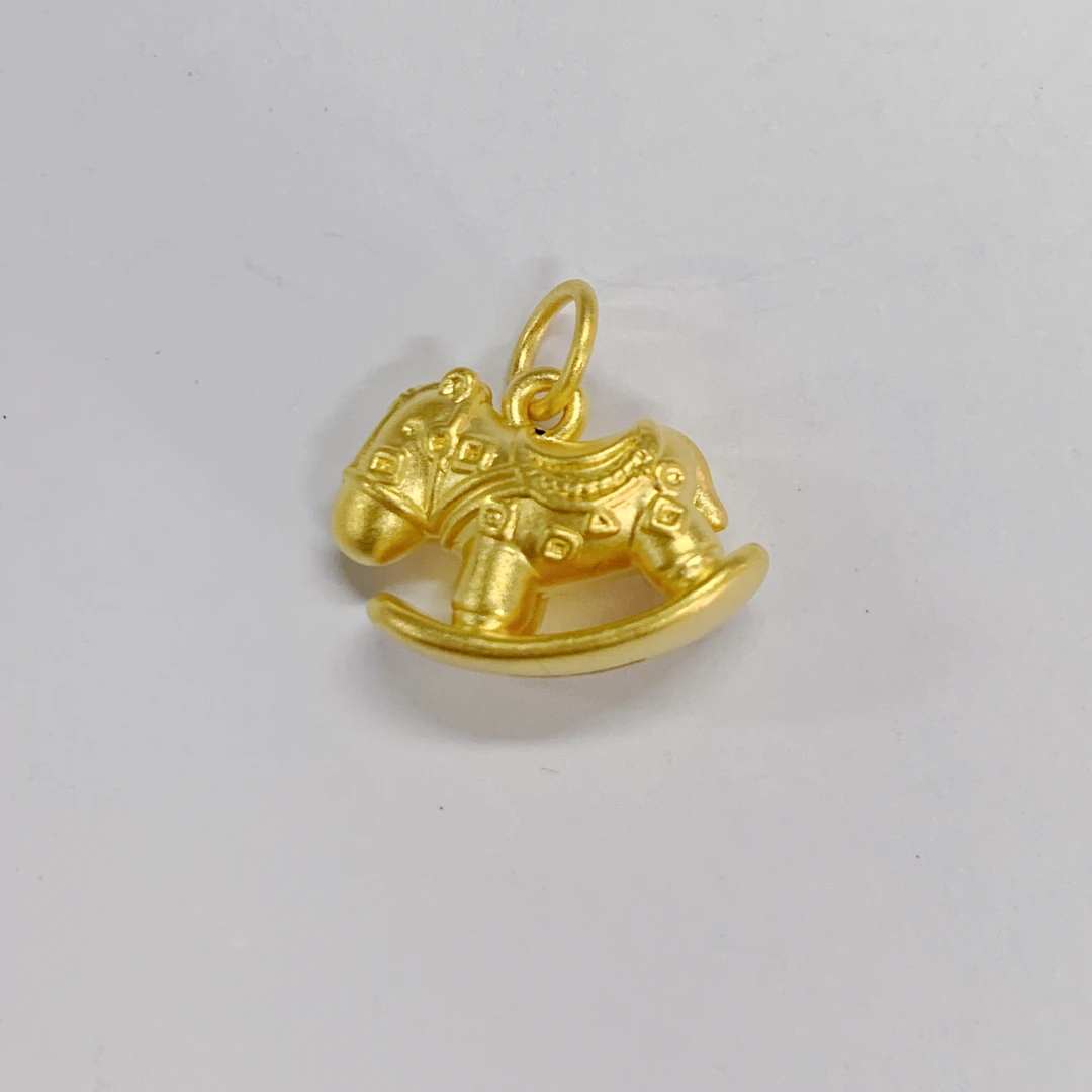 足金饰品/木马吊坠/1.43/1B5B12115/m