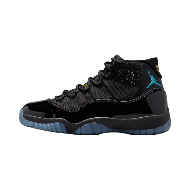 耐克Air Jordan 11 Retro AJ11 黑蓝 高帮复古篮球鞋 CT8012-047