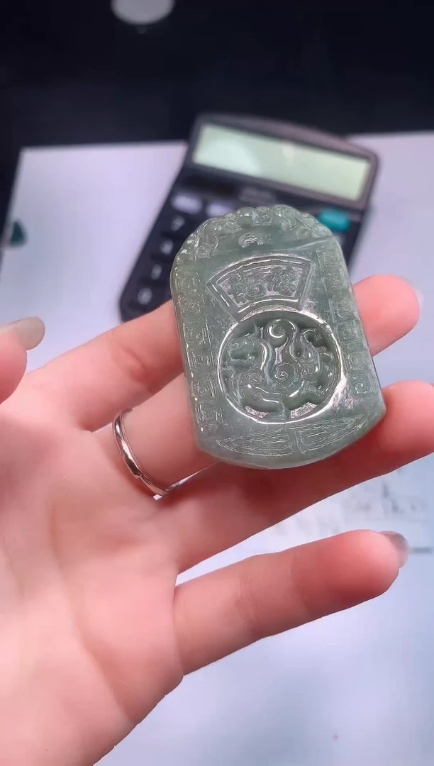 颈饰未镶嵌翡翠0芹0翡翠珠宝735