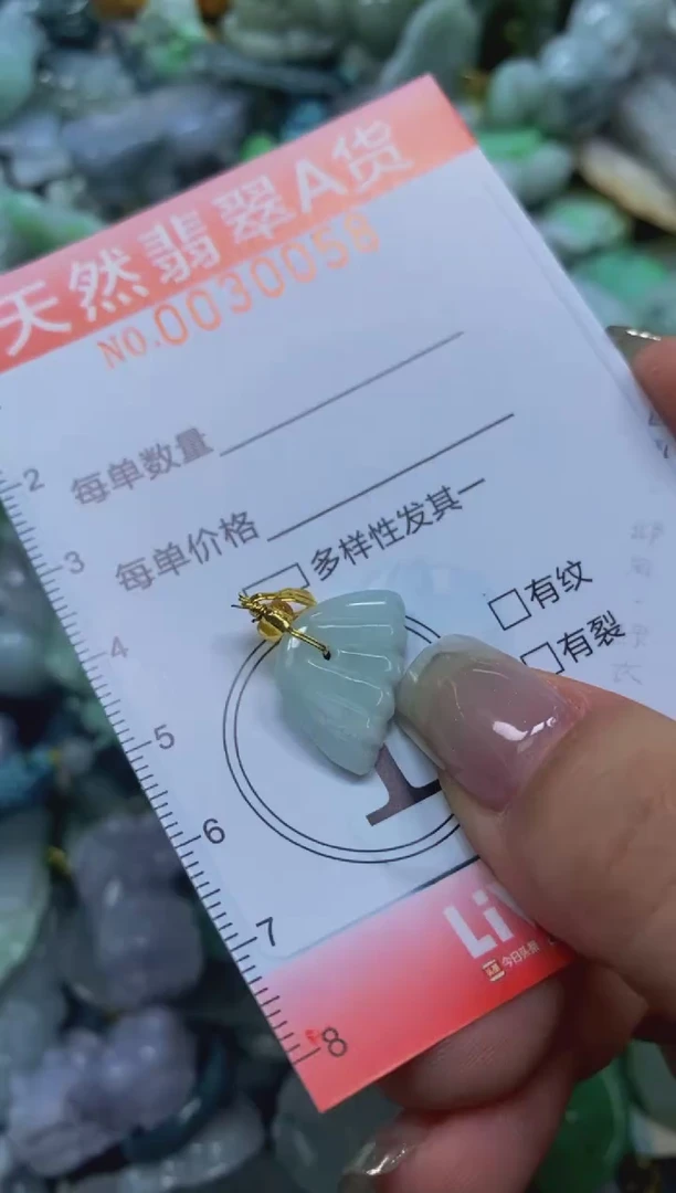 翡翠未镶嵌颈饰闪购0030058