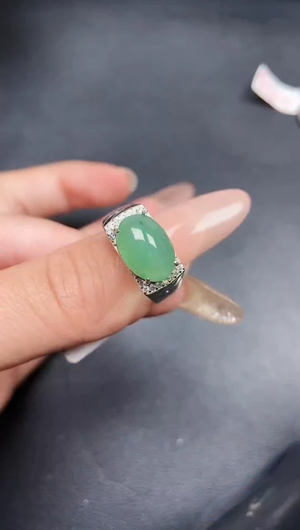 【闪购商品】翡翠颈饰银S925镶嵌5344