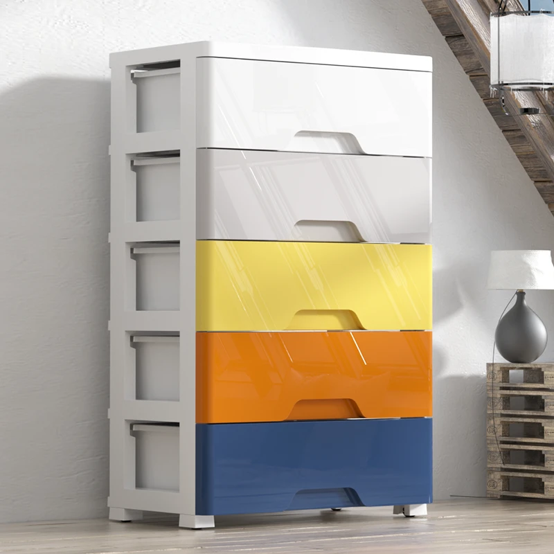 ST（35CM面长）夹缝收纳柜抽屉式厨房缝隙多层卫生间窄隙储物柜置物