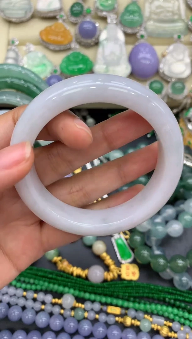 翡翠手镯未镶嵌52-中国好珍宝