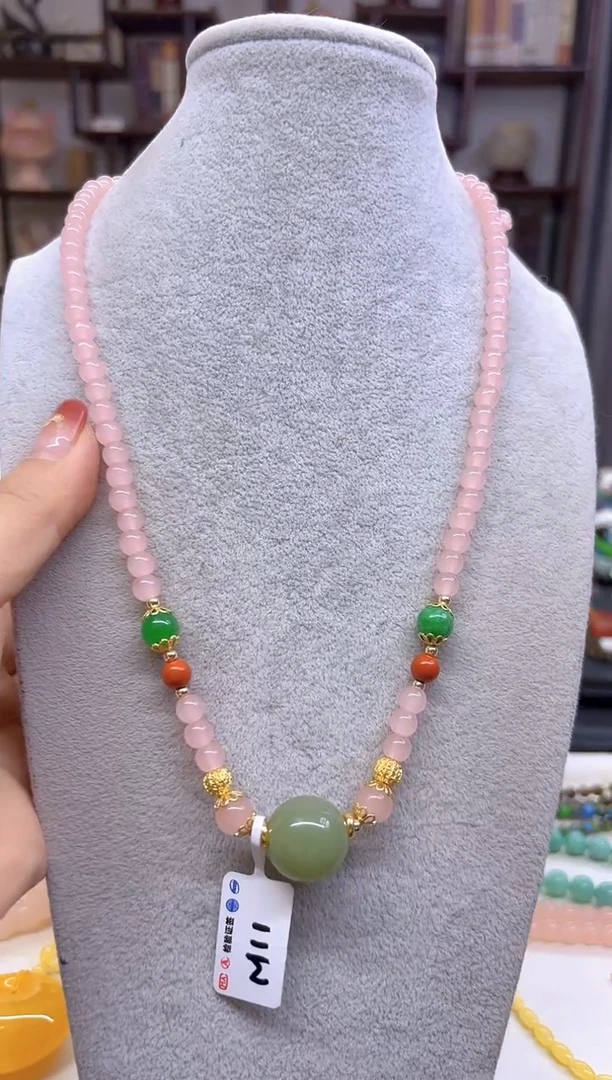 【闪购商品】和田玉毛衣链未镶嵌M11