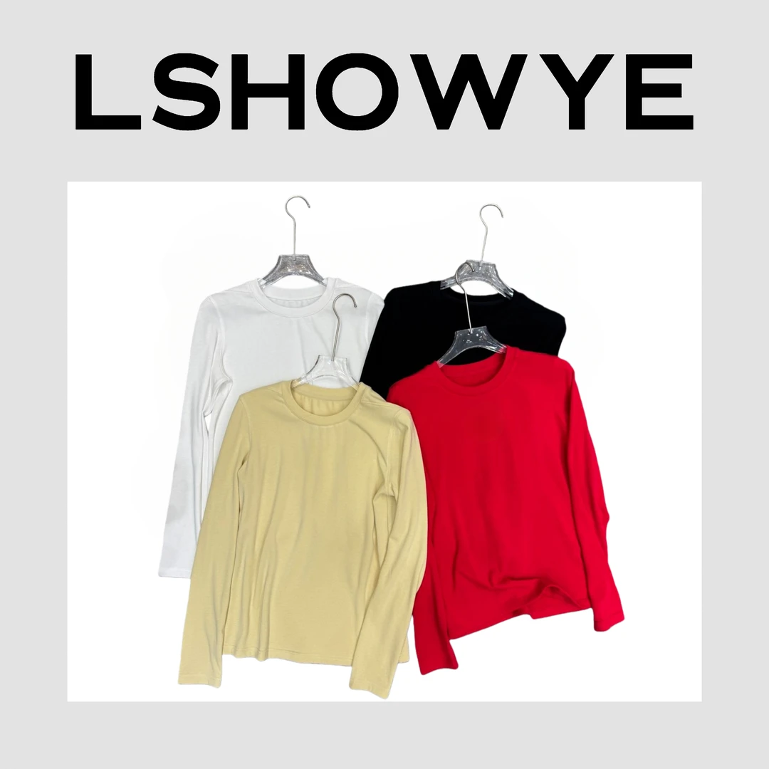 LSHOWYE｜天丝羊毛长袖T恤92731