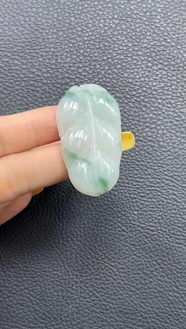 颈饰未镶嵌翡翠K611E-1119 叶子