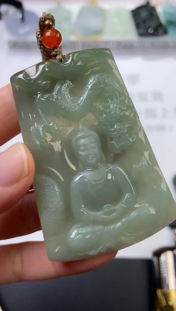 未镶嵌挂件翡翠372336   多人