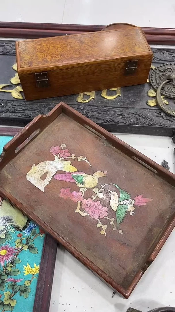 木忆沐铜茶具茶架1