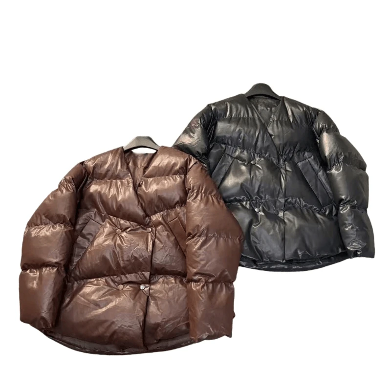 88147款无领棉服外套「冬季新款」