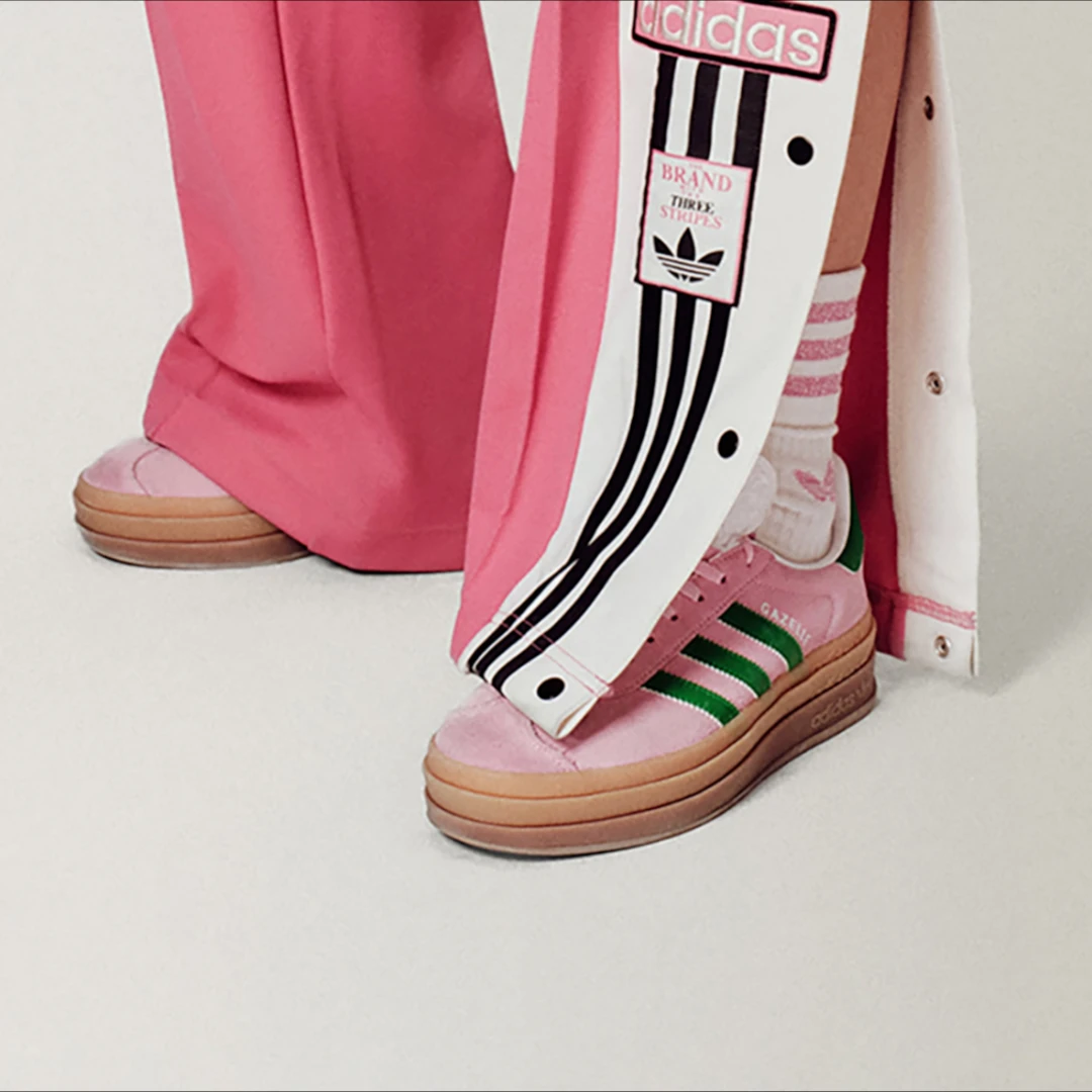 阿迪达斯三叶草女鞋GAZELLE BOLD WORI-CLASSIC运动休闲鞋IE0420